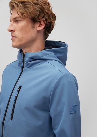  Mavi Kapüşonlu Mavi Ceket Slim Fit / Dar Kesim 0110351-70744