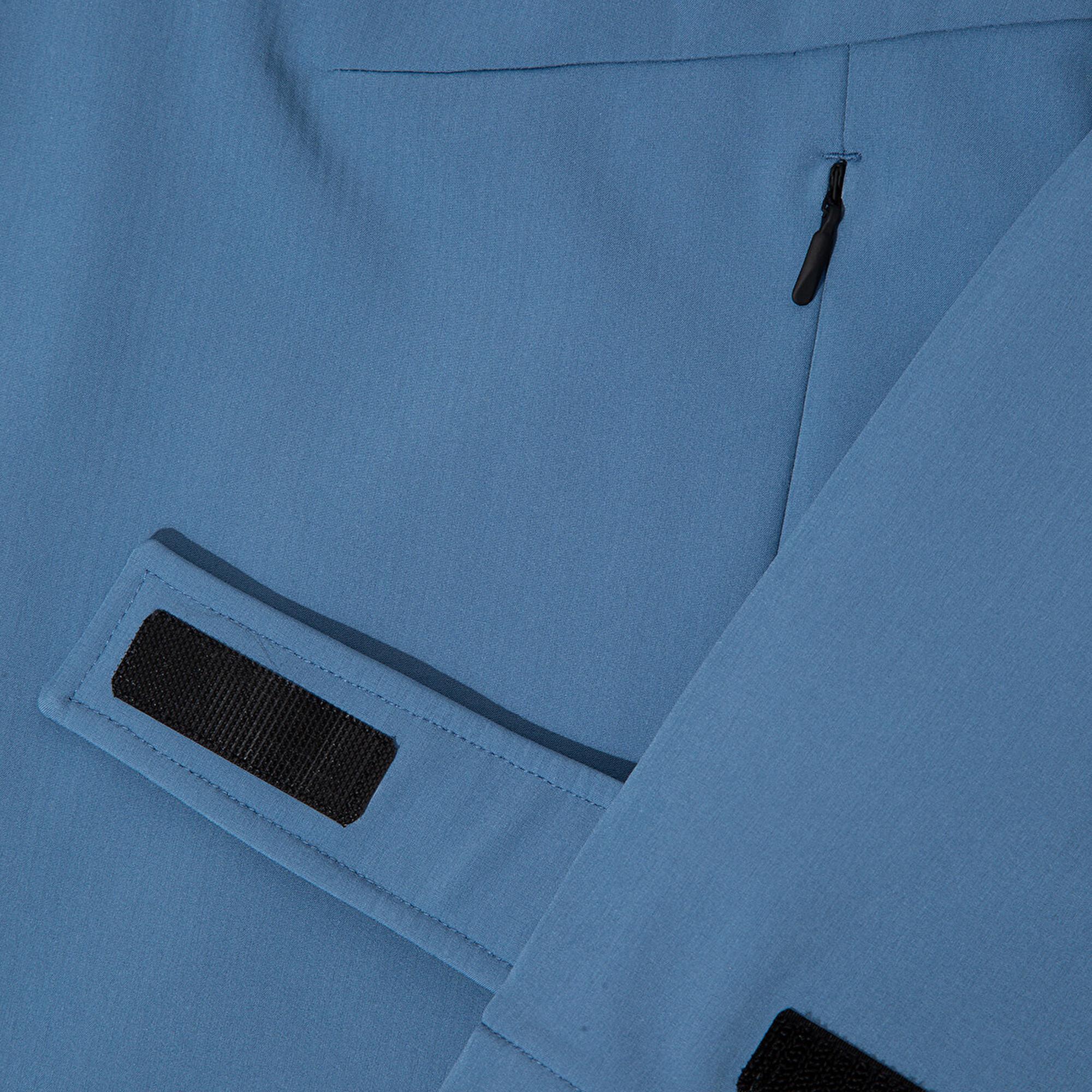 Mavi Kapüşonlu Mavi Ceket Slim Fit / Dar Kesim 0110351-70744