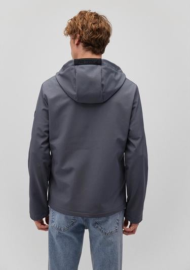  Mavi Kapüşonlu Lacivert Ceket Slim Fit / Dar Kesim 0110351-80776