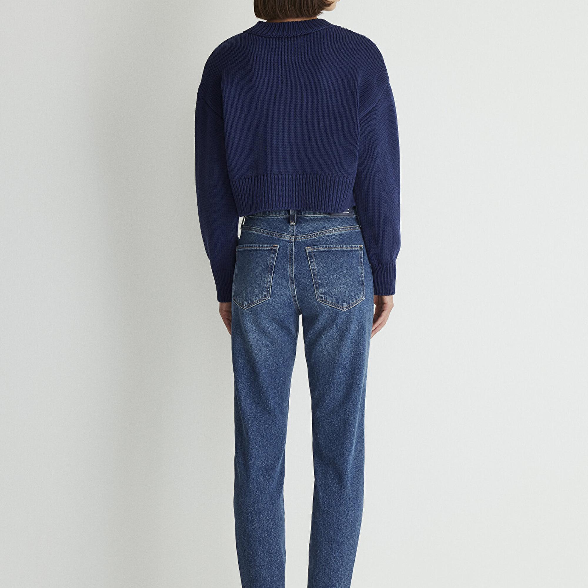 Mavi Cindy Classic Denim Gölgeli Koyu Mavi Jean Pantolon 100277-87925