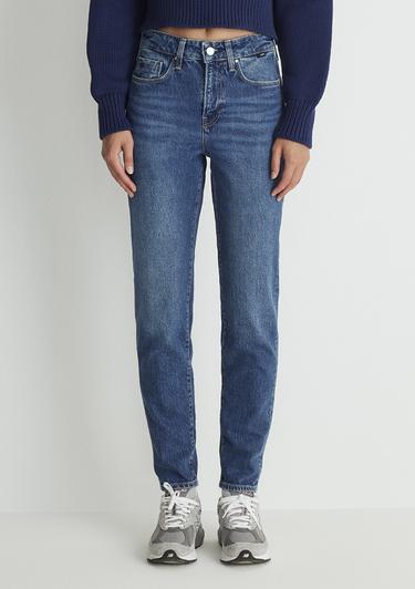  Mavi Cindy Classic Denim Gölgeli Koyu Mavi Jean Pantolon 100277-87925