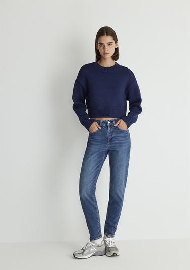  Mavi Cindy Classic Denim Gölgeli Koyu Mavi Jean Pantolon 100277-87925