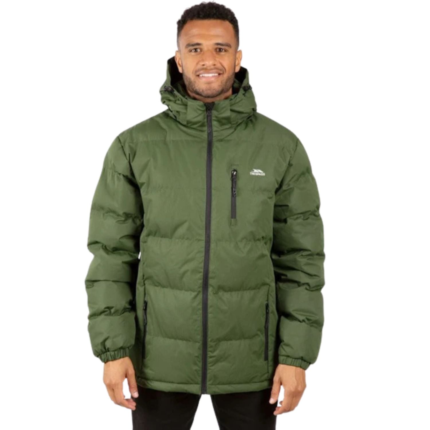  Trespass Clip - Padded Erkek Yeşil Outdoor Ceketi