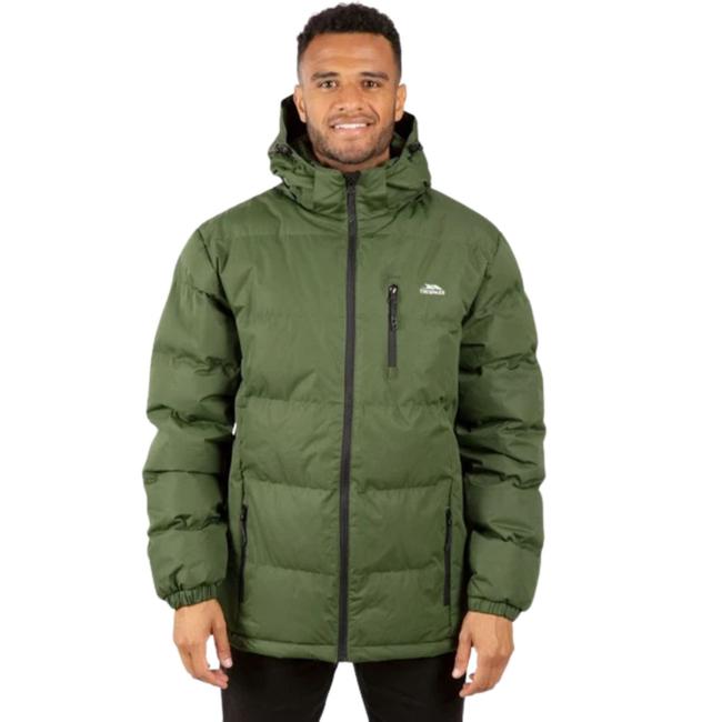 Trespass Clip - Padded Erkek Yeşil Outdoor Ceketi