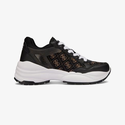  Guess Samra2 Logo Kadın Siyah Spor Ayakkabı