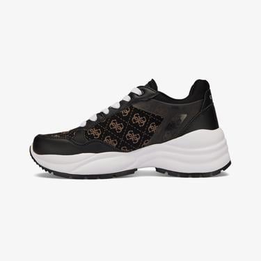  Guess Samra2 Logo Kadın Siyah Spor Ayakkabı