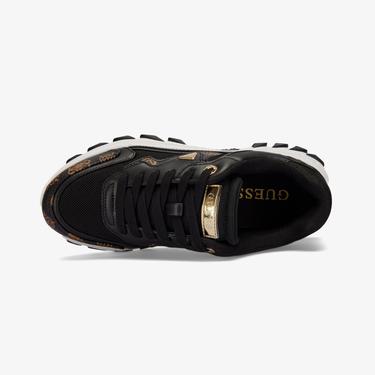  Guess Nowah Logo Kadın Siyah Spor Ayakkabı