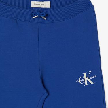  Calvin Klein Jeans Monogram Logo Çocuk Lacivert Eşofman Altı