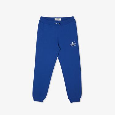  Calvin Klein Jeans Monogram Logo Çocuk Lacivert Eşofman Altı