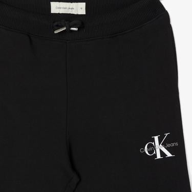  Calvin Klein Jeans Monogram Logo Çocuk Siyah Eşofman Altı