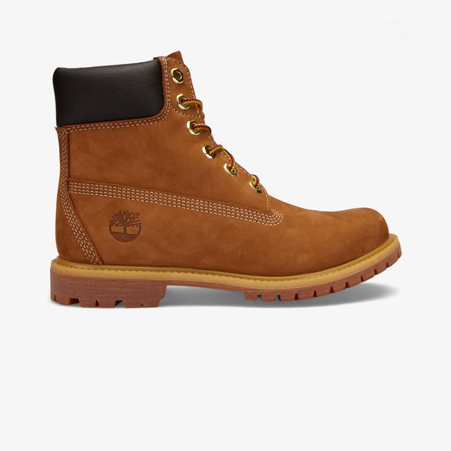  Timberland Premium 6 Inch Lace Up Kadın Kahverengi Bot