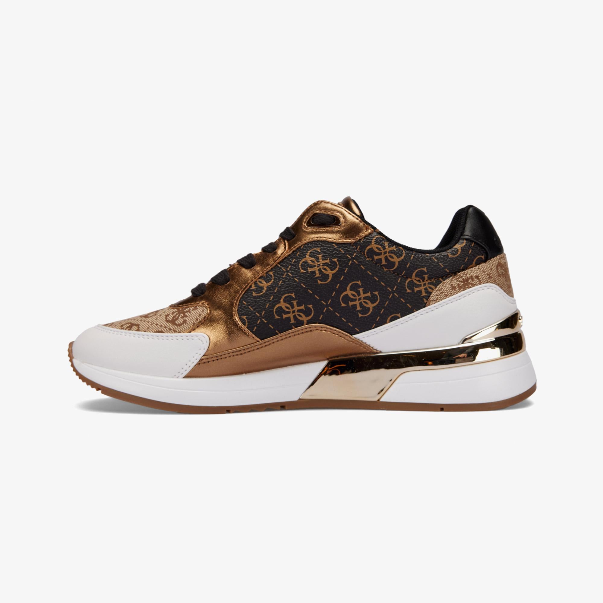 Guess Moxea12 Kadın Kahverengi Spor Ayakkabı