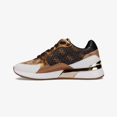  Guess Moxea12 Kadın Kahverengi Spor Ayakkabı