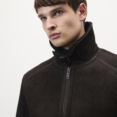  Lovisa Kahverengi Erkek Kürk Ceket