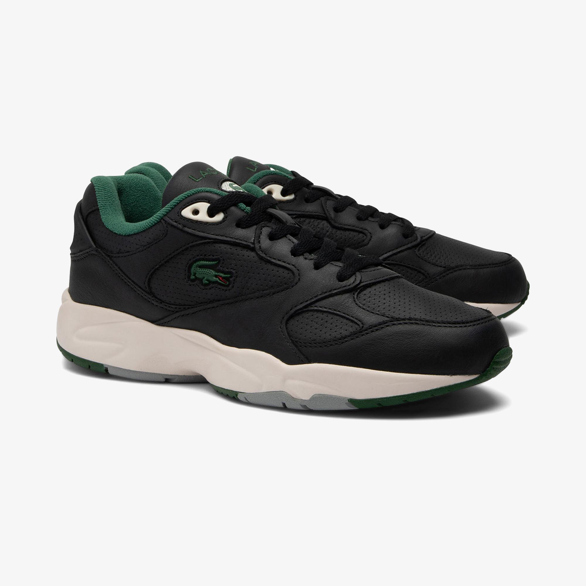 Lacoste SPORT Storm 96 Lo Vintage Erkek Siyah Sneaker