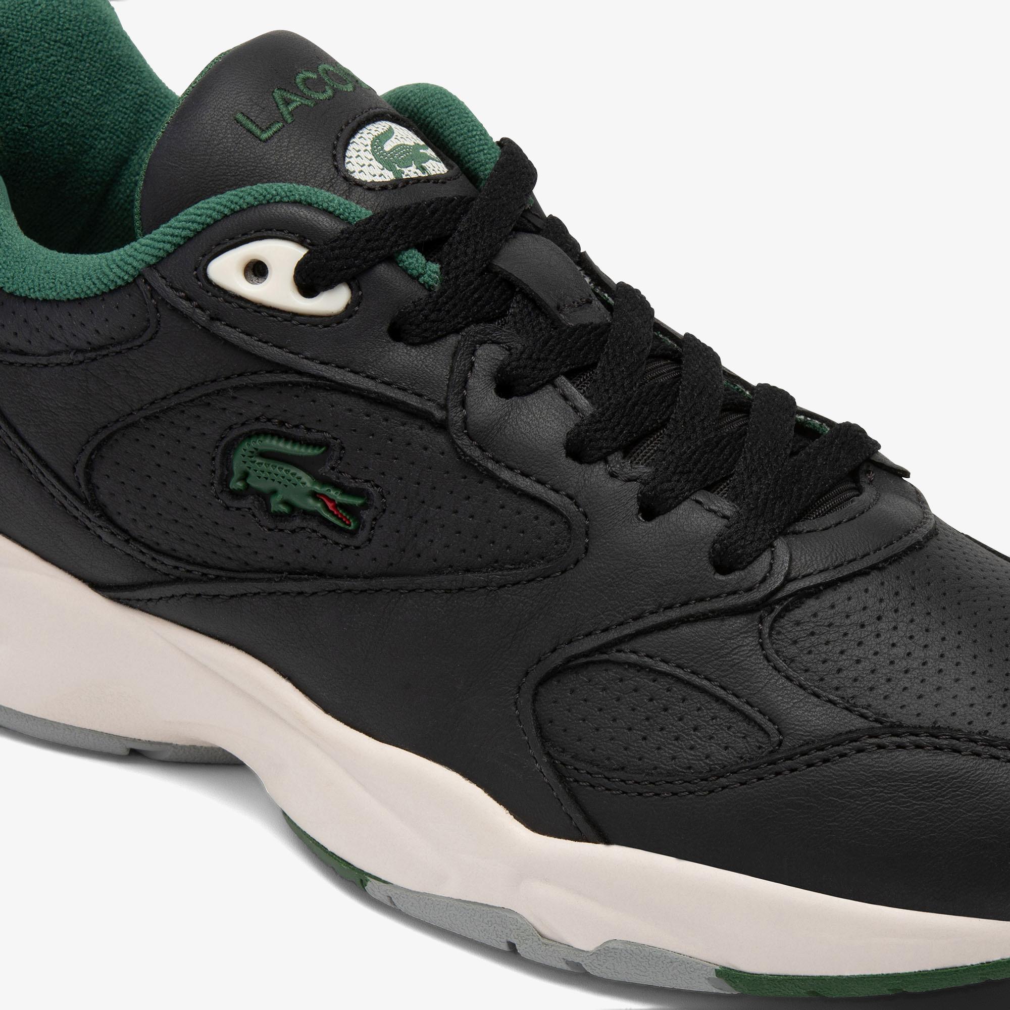 Lacoste SPORT Storm 96 Lo Vintage Erkek Siyah Sneaker