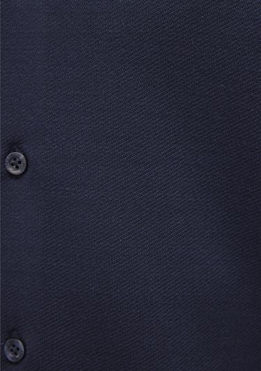  Mavi Lacivert Örme Gömlek Slim Fit / Dar Kesim 0211236-86415