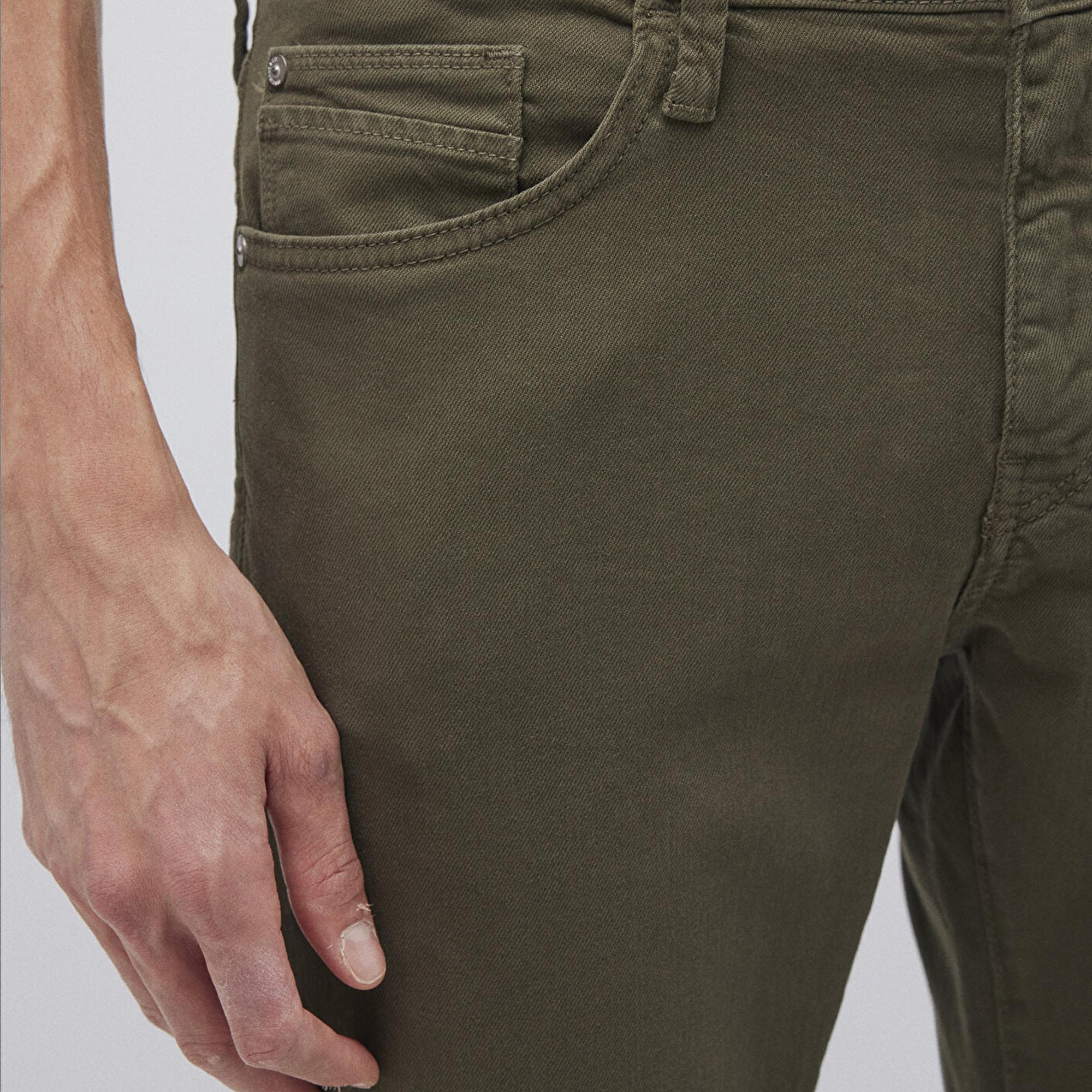 Mavi Martin Zeytin Yeşili Comfort Gabardin Pantolon 0037888046