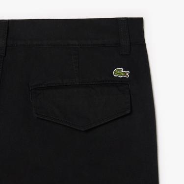  Erkek Straight Fit Chino Siyah Pantolon