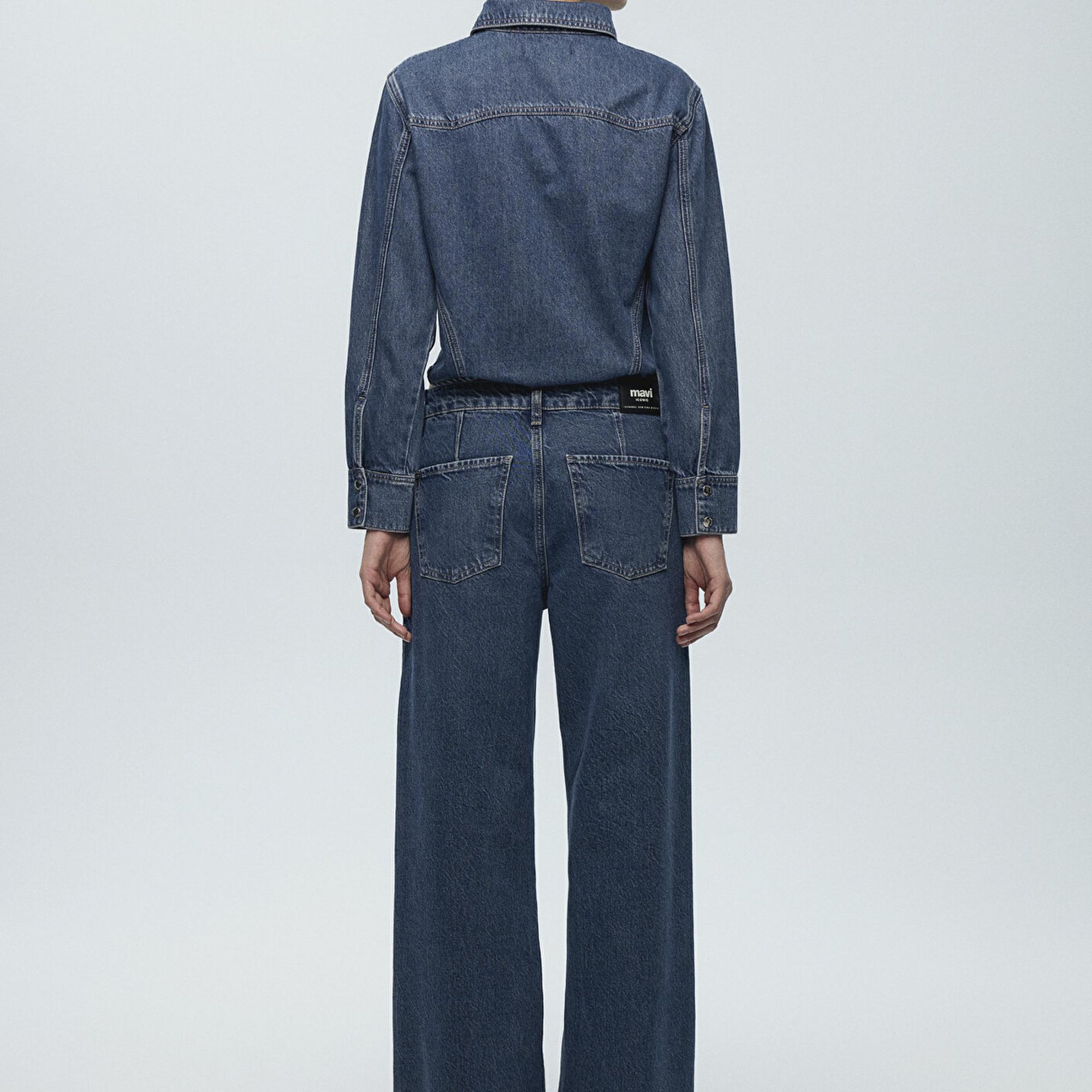 Mavi Karen Iconic Vintage Koyu Mavi  Jean Pantolon 1010742-89118