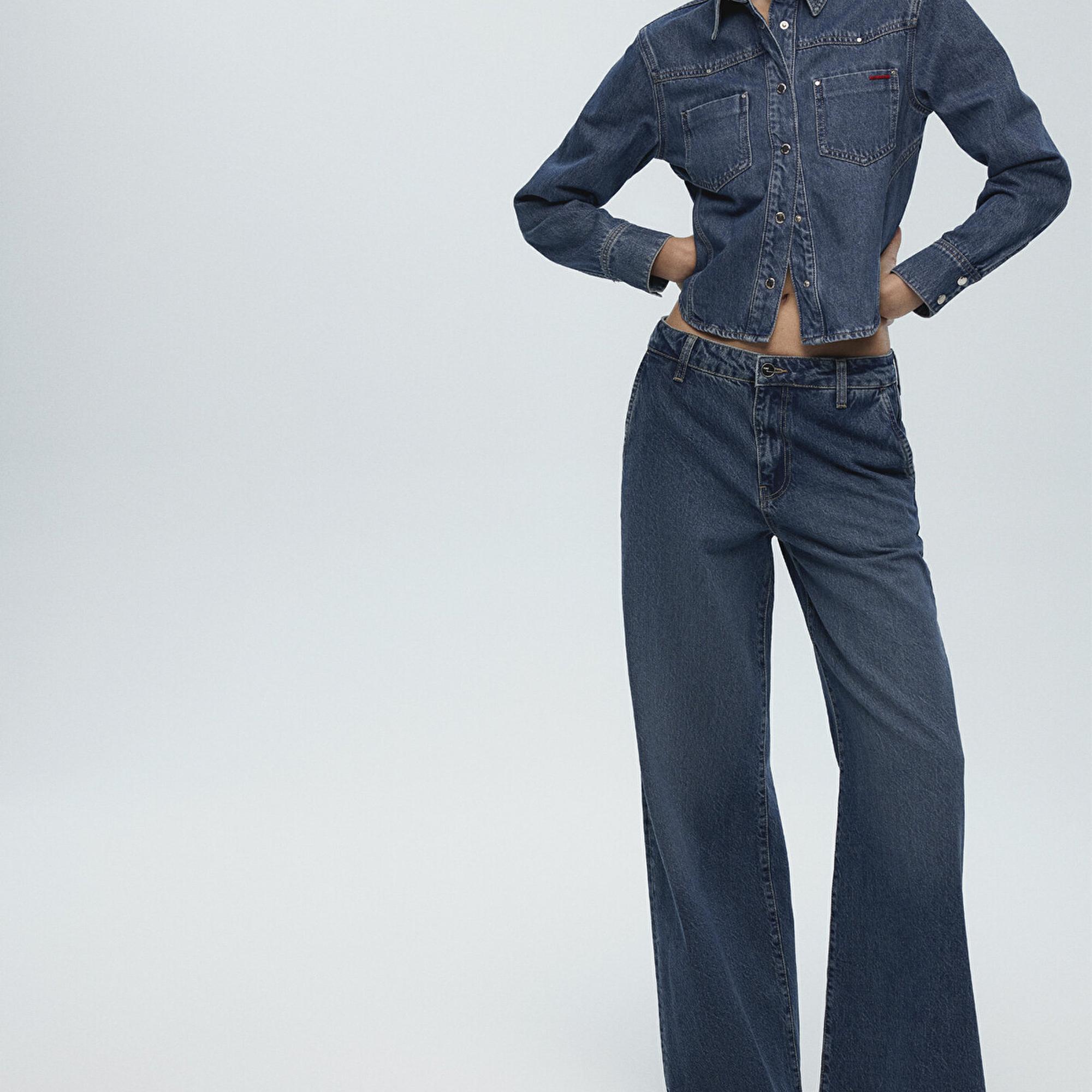 Mavi Karen Iconic Vintage Koyu Mavi  Jean Pantolon 1010742-89118