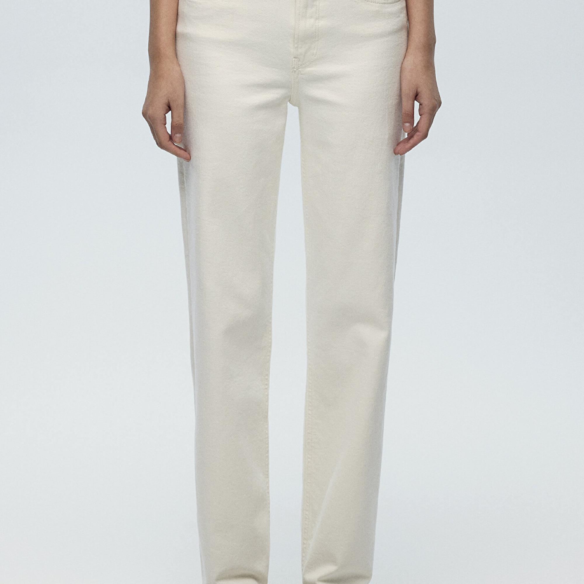 Mavi Sky Classic Denim Ekru Jean Pantolon 1010627-88689