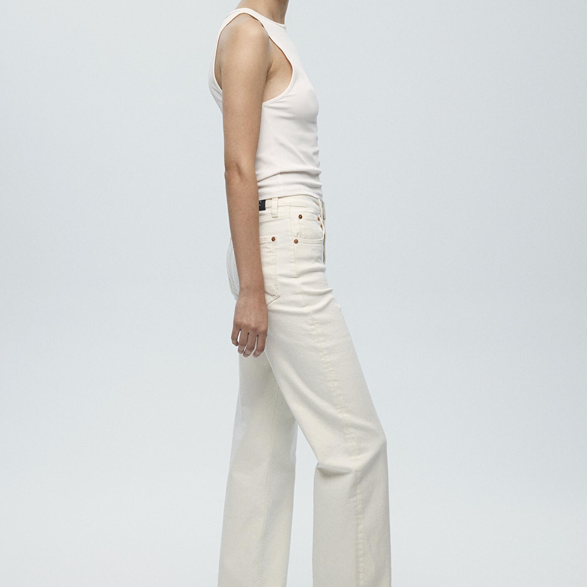 Mavi Sky Classic Denim Ekru Jean Pantolon 1010627-88689