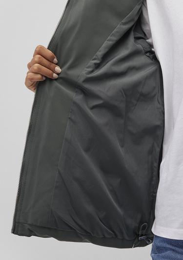  Mavi Kapüşonlu Yeşil Şişme Mont 1110445-71598