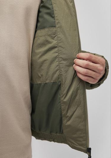  Mavi Kapüşonlu Yeşil Kapitone Ceket Regular Fit / Normal Kesim 0110380-71559