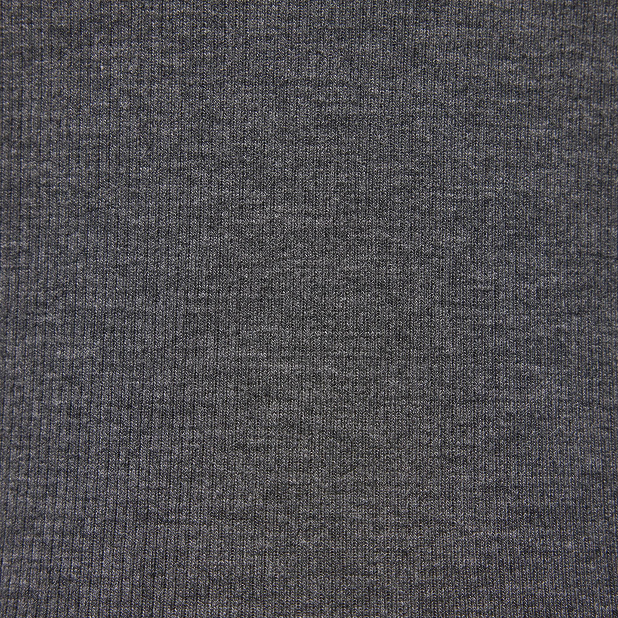 Mavi Uzun Kollu Gri Basic Tişört Fitted / Vücuda Oturan Kesim 1612817-83096