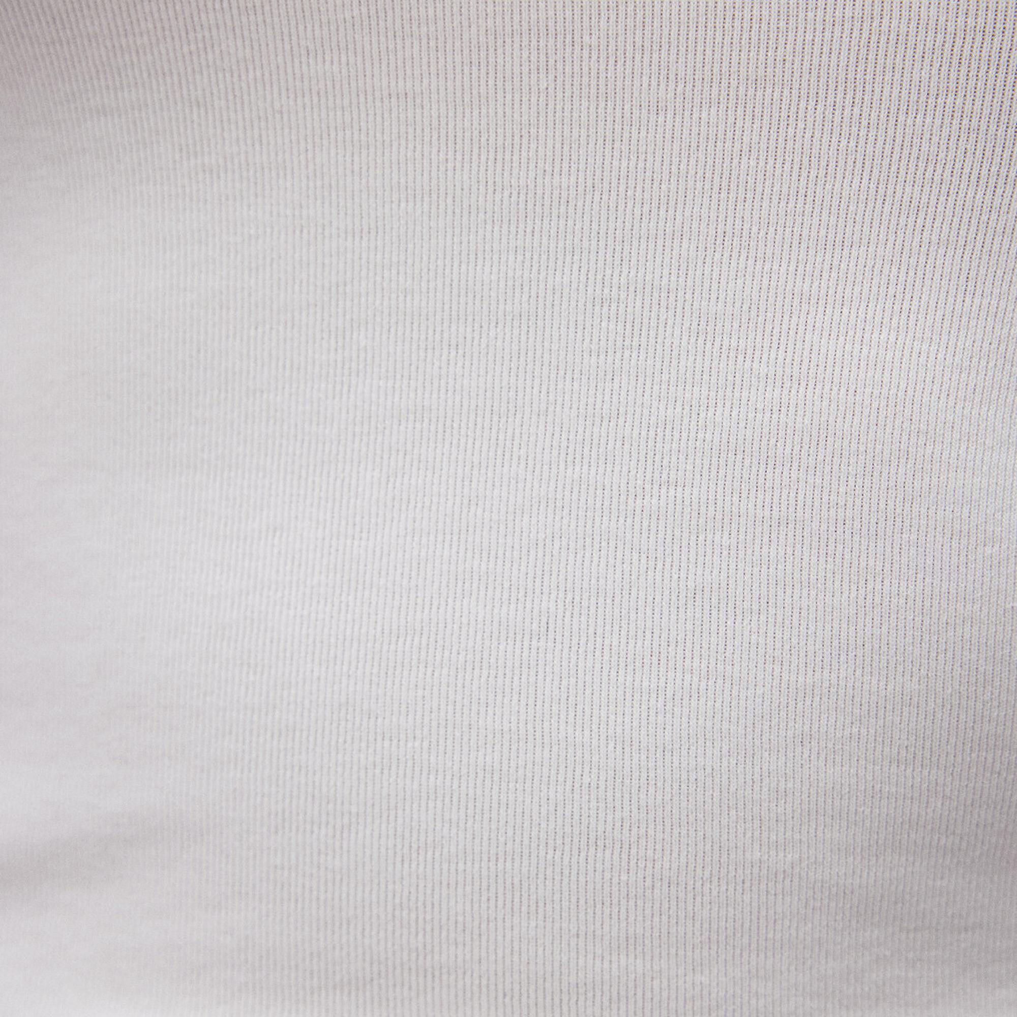 Mavi Uzun Kollu Beyaz Basic Tişört Crop / Kısa Kesim 1612822-70057