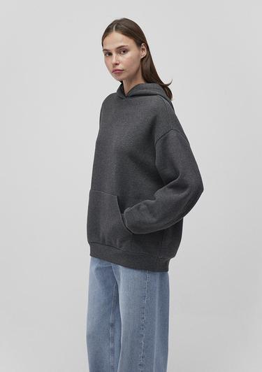  Mavi Kapüşonlu Antrasit Sweatshirt 1S10186-87829