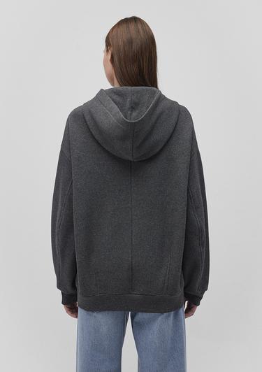  Mavi Kapüşonlu Antrasit Sweatshirt 1S10186-87829