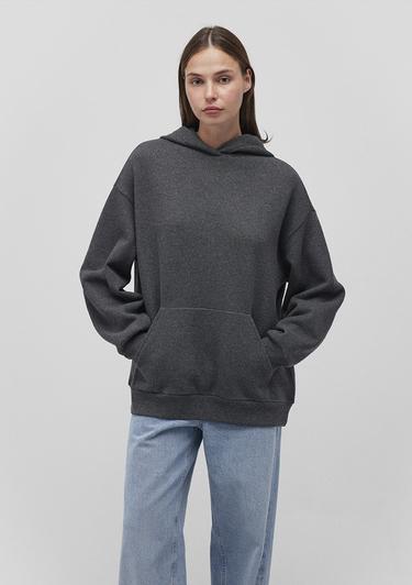  Mavi Kapüşonlu Antrasit Sweatshirt 1S10186-87829