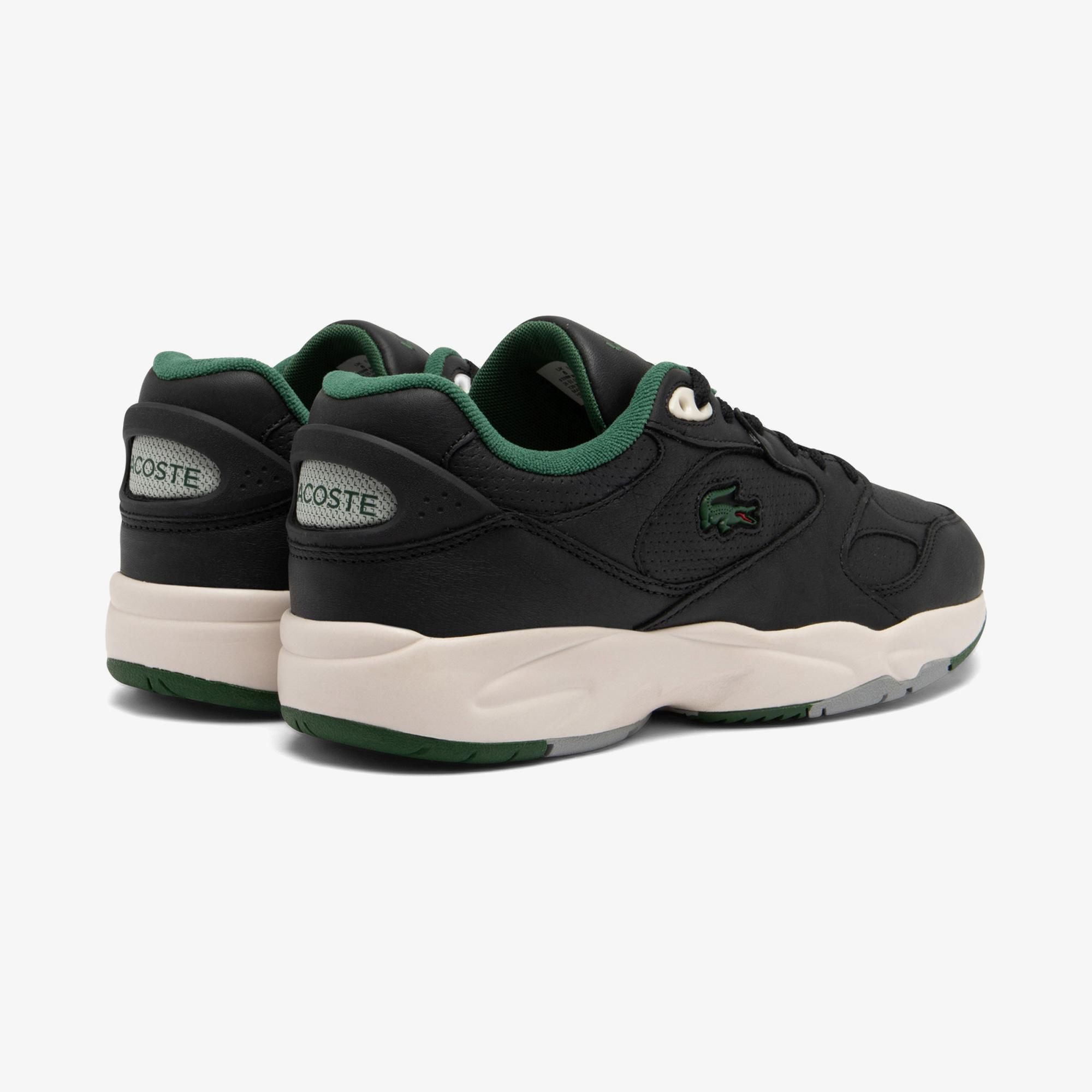 Lacoste SPORT Storm 96 Lo Vintage Erkek Siyah Sneaker