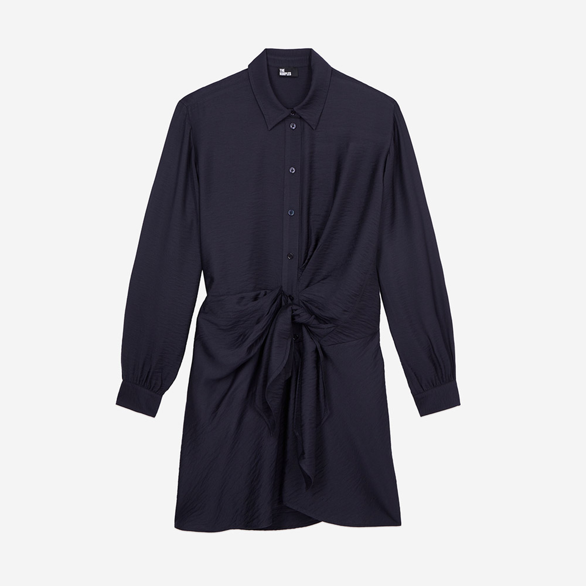 KADIN LACİVERT ELBİSE