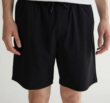  GANT Erkek Siyah Regular Fit Şort