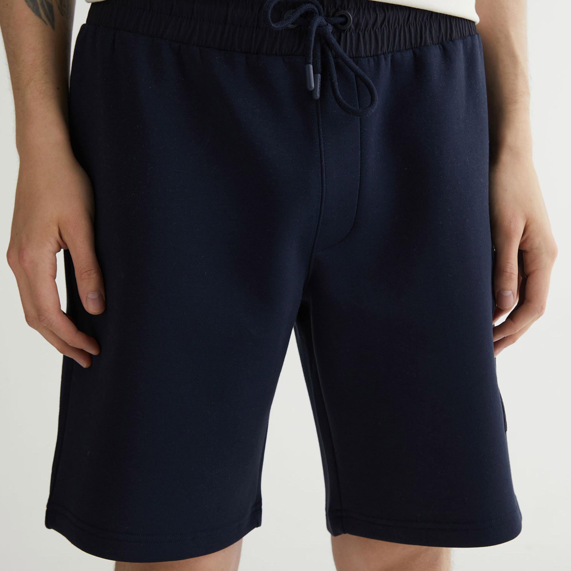 GANT Erkek Lacivert Regular Fit Logolu Şort