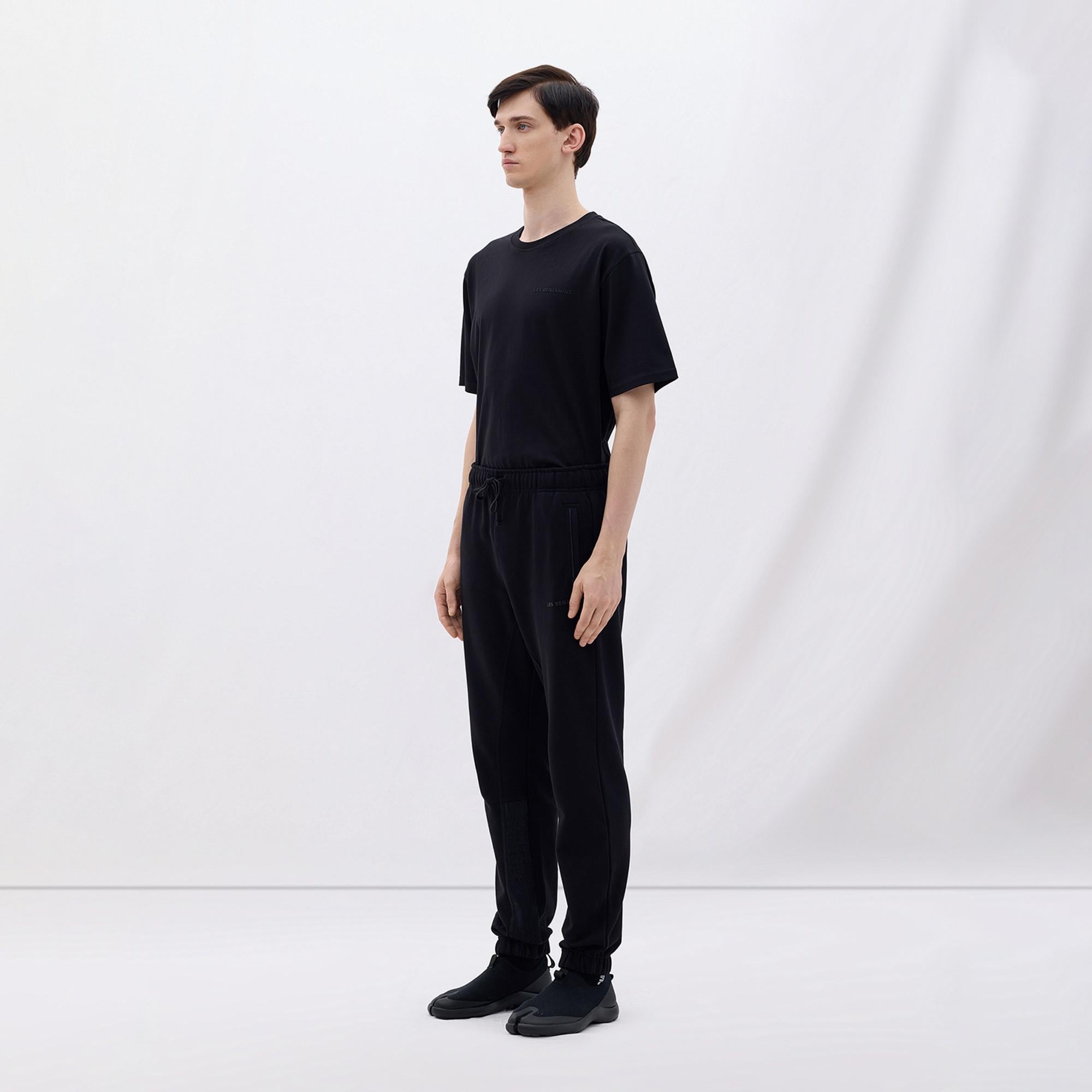 Les Benjamins 401 Erkek Siyah Eşofman Altı