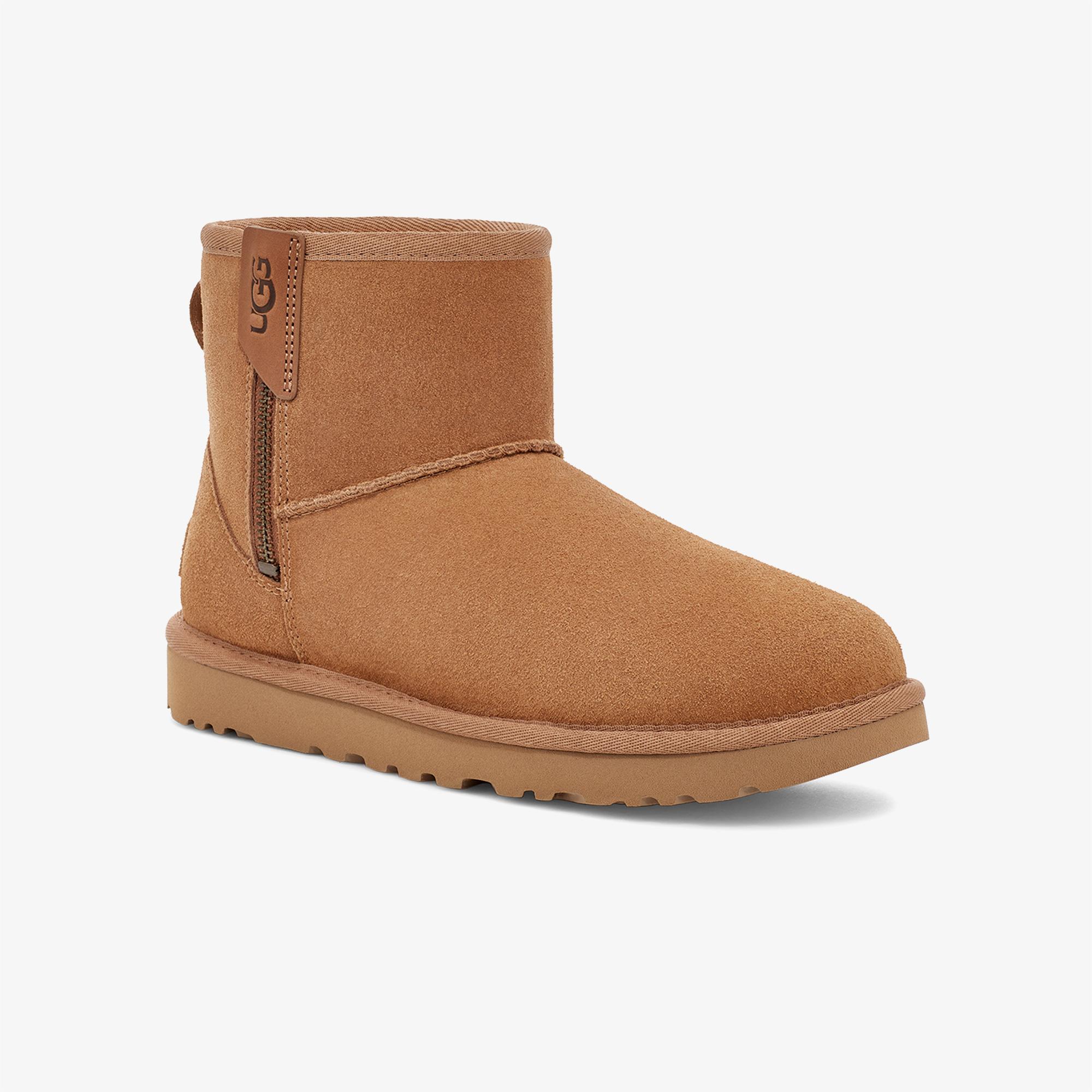 UGG Classic Mini Bailey Zip Kadın Kahverengi Bot