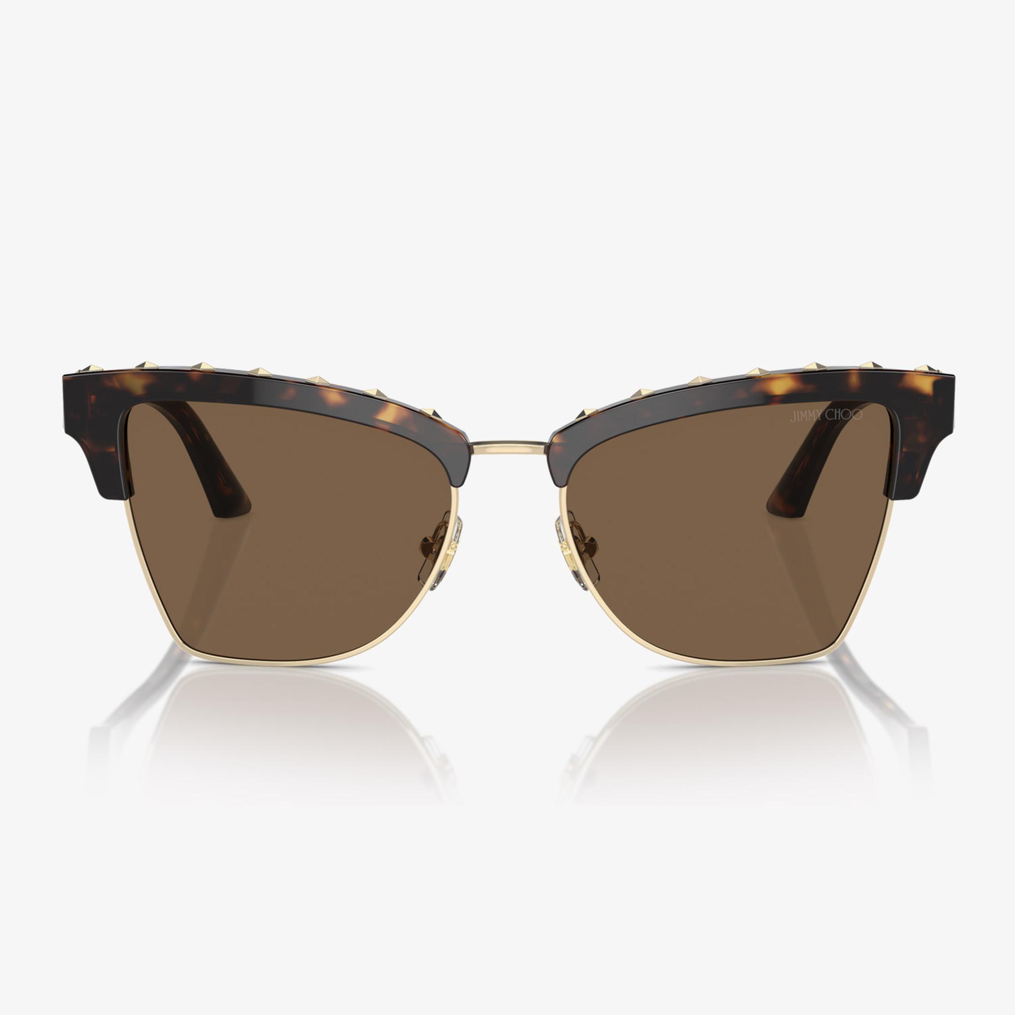 JIMMY CHOO Jc514 Kadın Kahverengi Güneş Gözlüğü