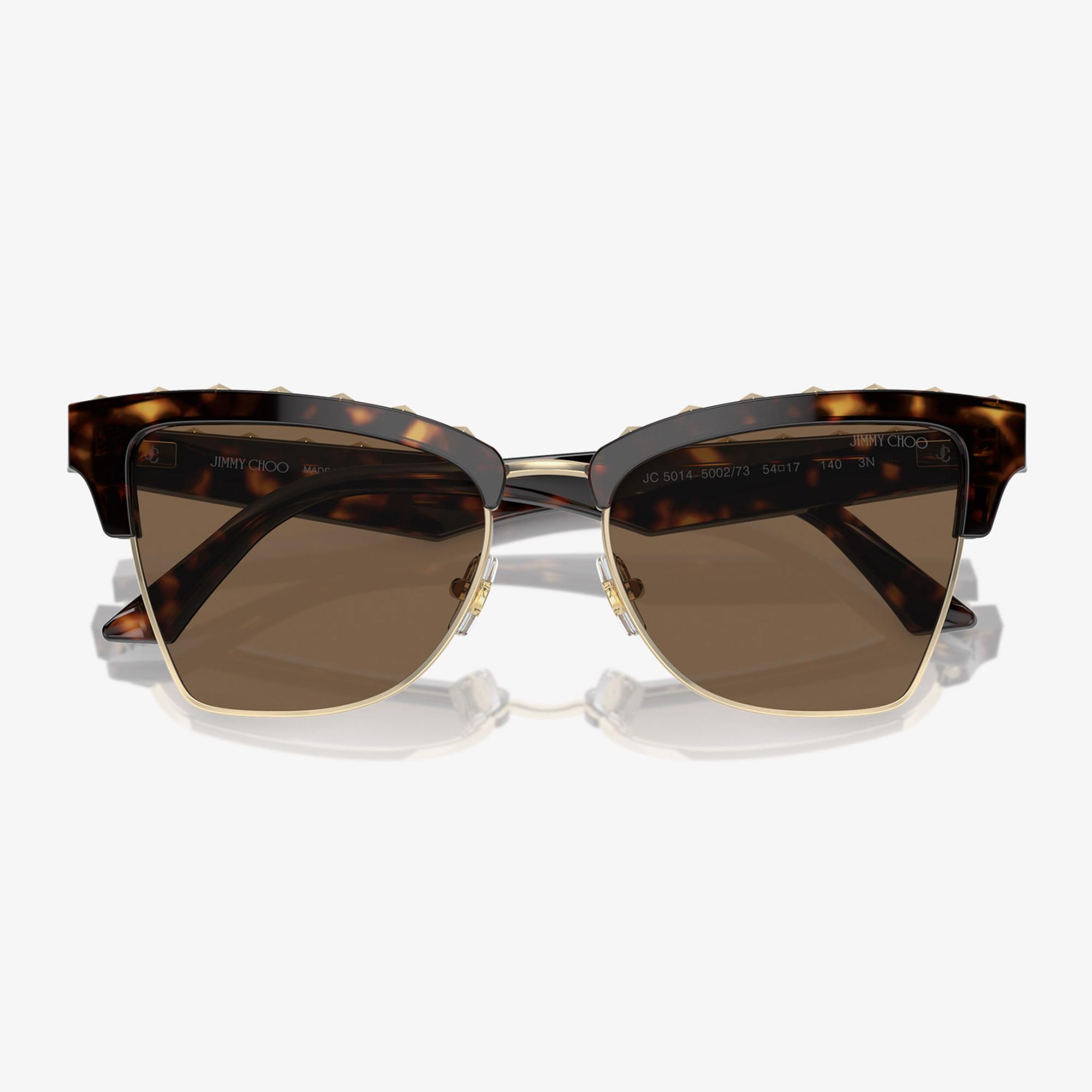 JIMMY CHOO Jc514 Kadın Kahverengi Güneş Gözlüğü