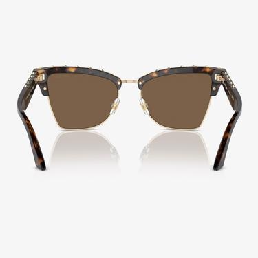  JIMMY CHOO Jc514 Kadın Kahverengi Güneş Gözlüğü