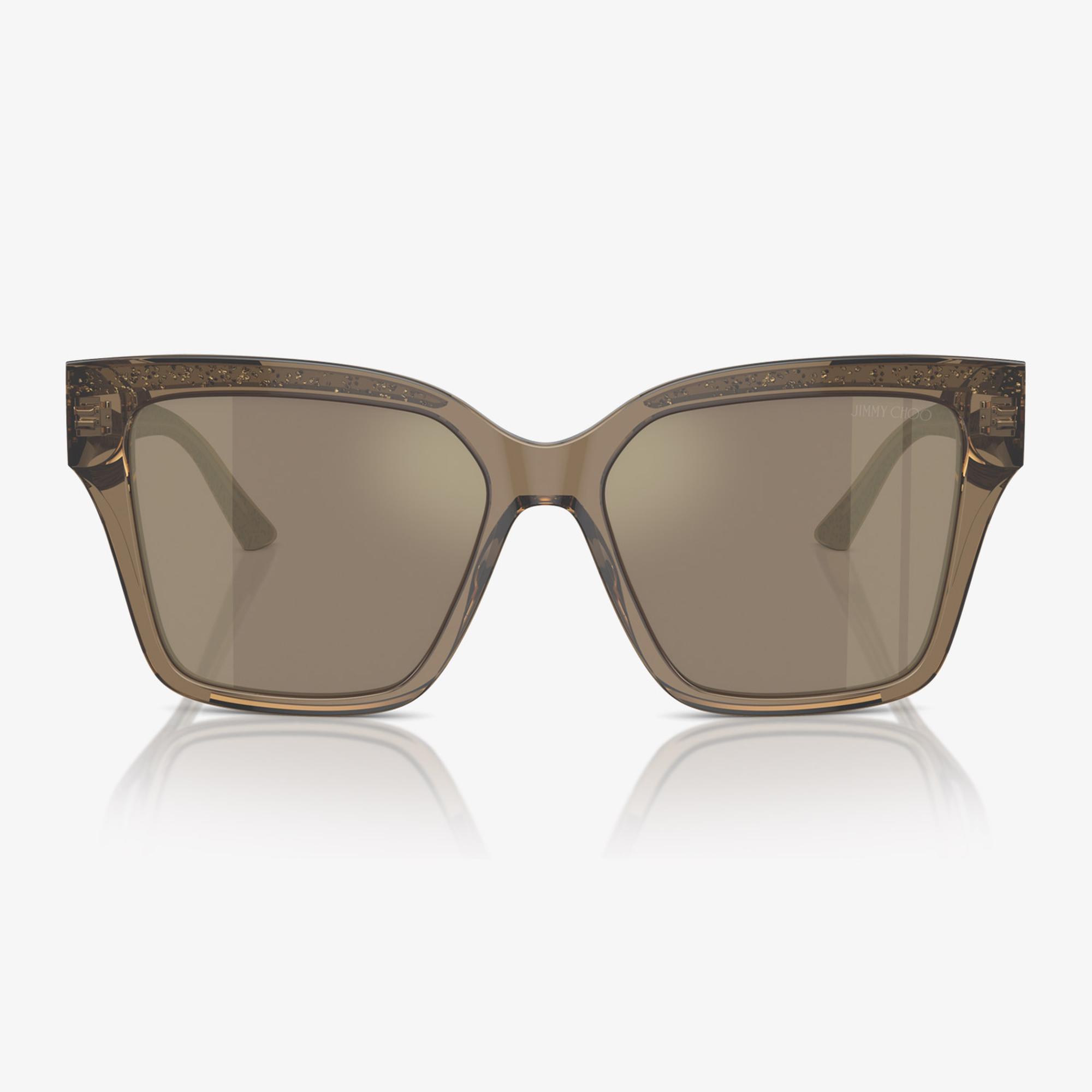 JIMMY CHOO Jc53 Kadın Kahverengi Güneş Gözlüğü