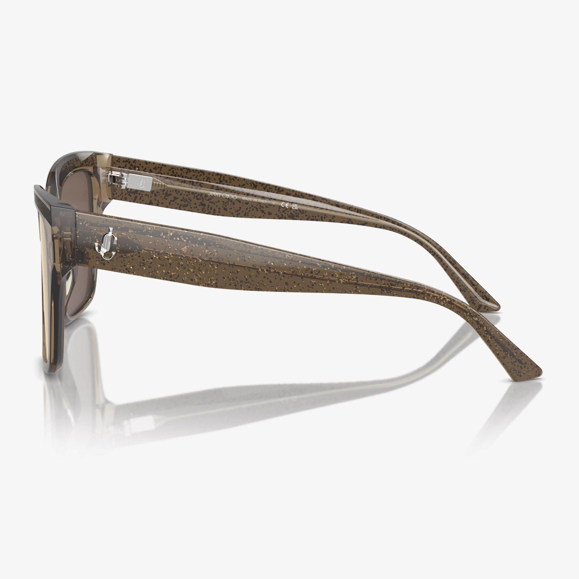 JIMMY CHOO Jc53 Kadın Kahverengi Güneş Gözlüğü