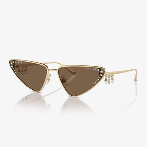  JIMMY CHOO Jc41B Kadın Altın Rengi Güneş Gözlüğü