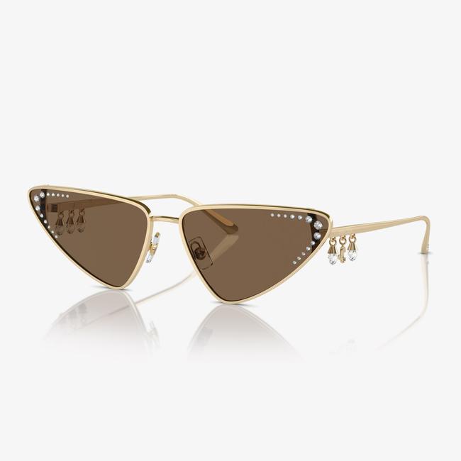  JIMMY CHOO Jc41B Kadın Altın Rengi Güneş Gözlüğü