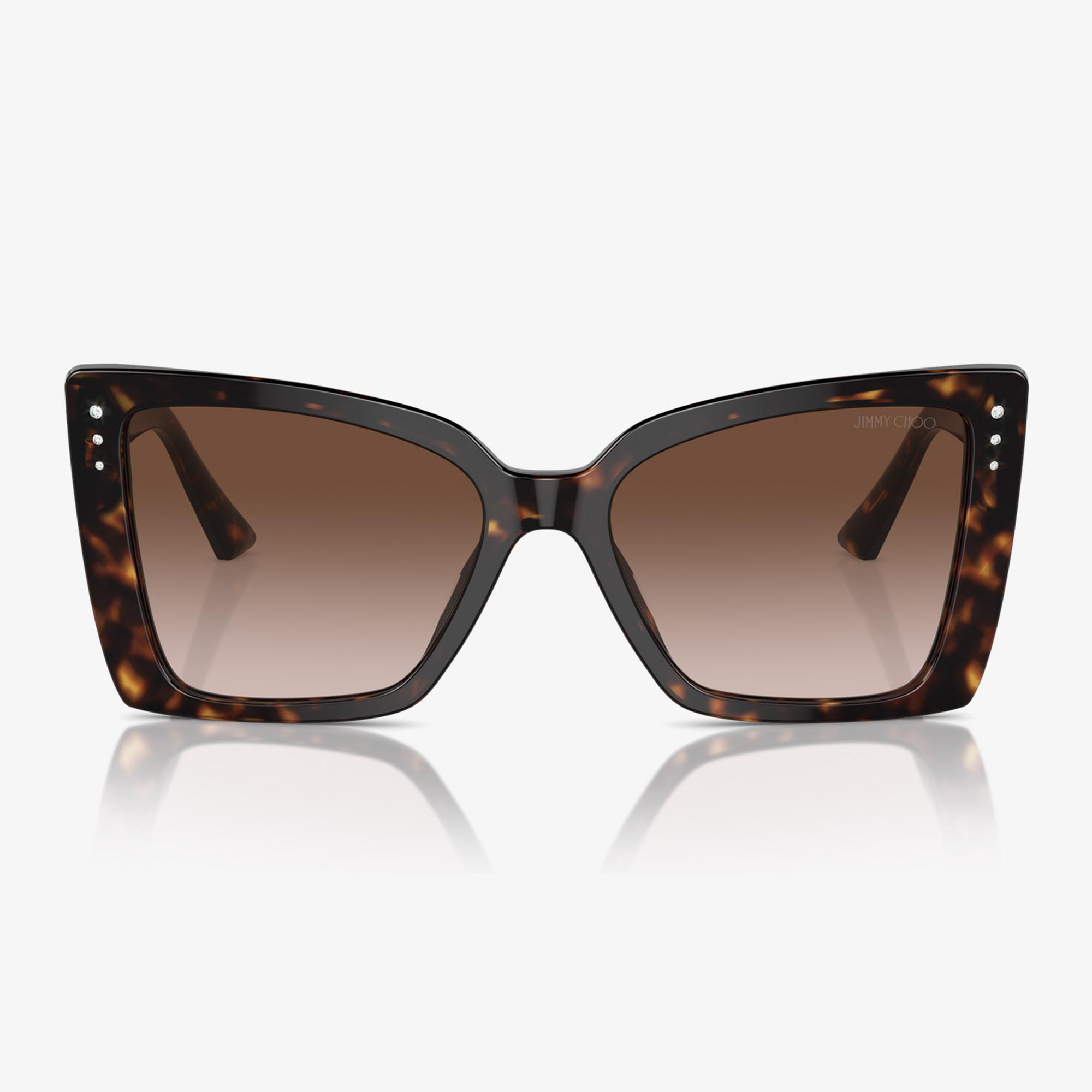 JIMMY CHOO Jc51B Kadın Kahverengi Güneş Gözlüğü