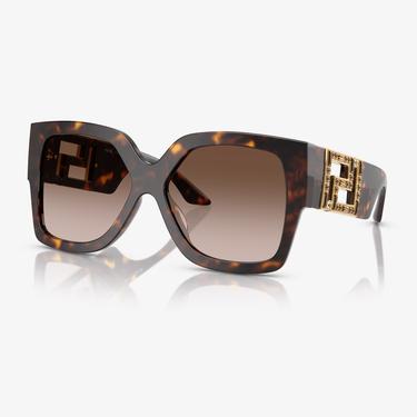  VERSACE Ve442 Kadın Kahverengi Güneş Gözlüğü