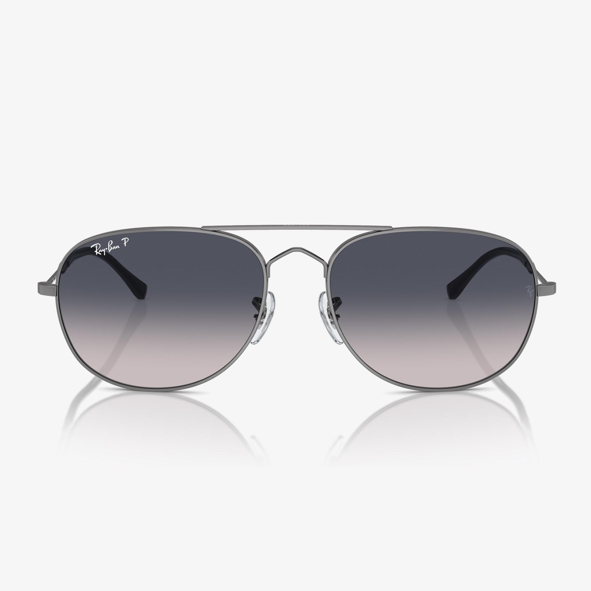 RAY-BAN Bain Bridge Unisex Gri Güneş Gözlüğü